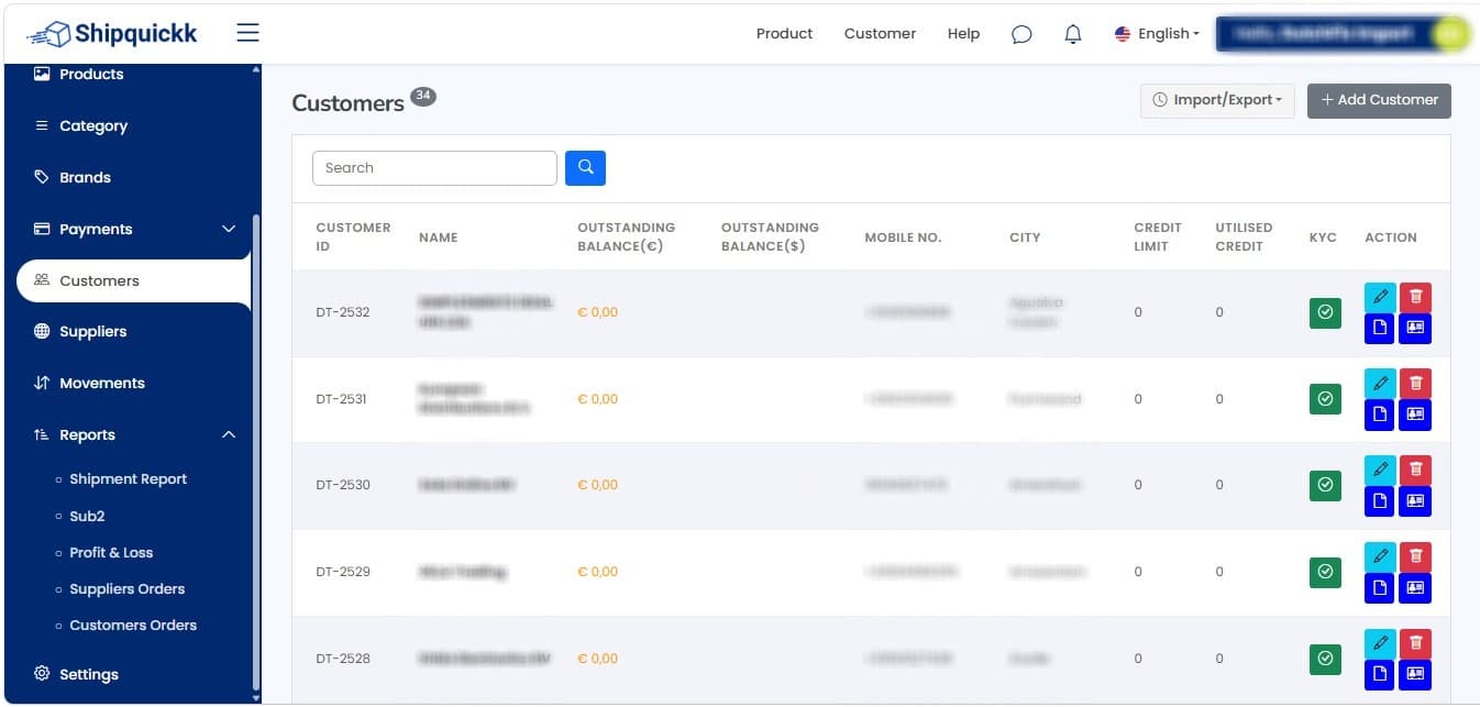 Shipquickk — Warehouse & Shipping Platform screenshot 3
